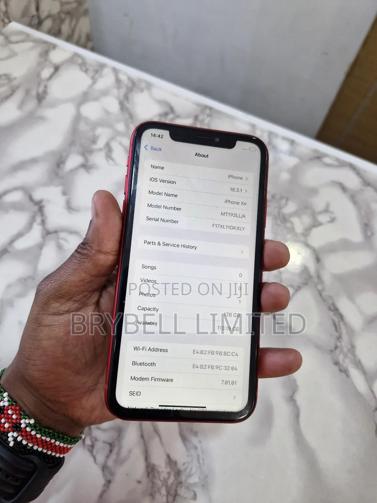 Apple XR 128 GB Red