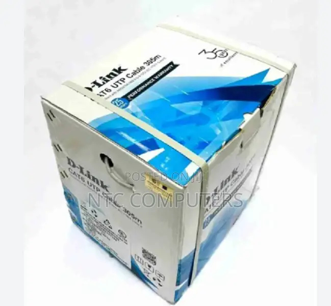 D-Link Cat6 Utp 24awg PVC Cable Roll 305m