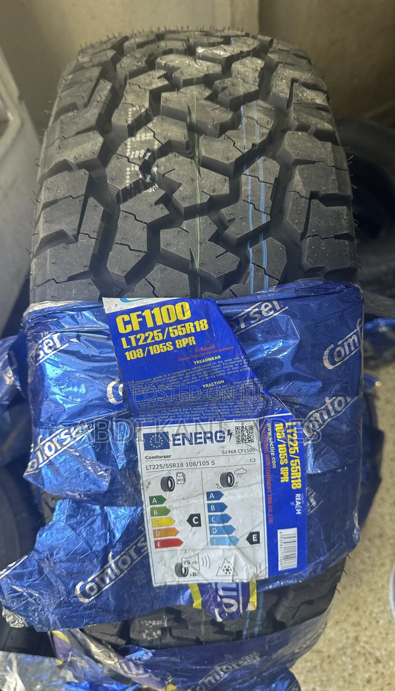 225/55r18 Comforser