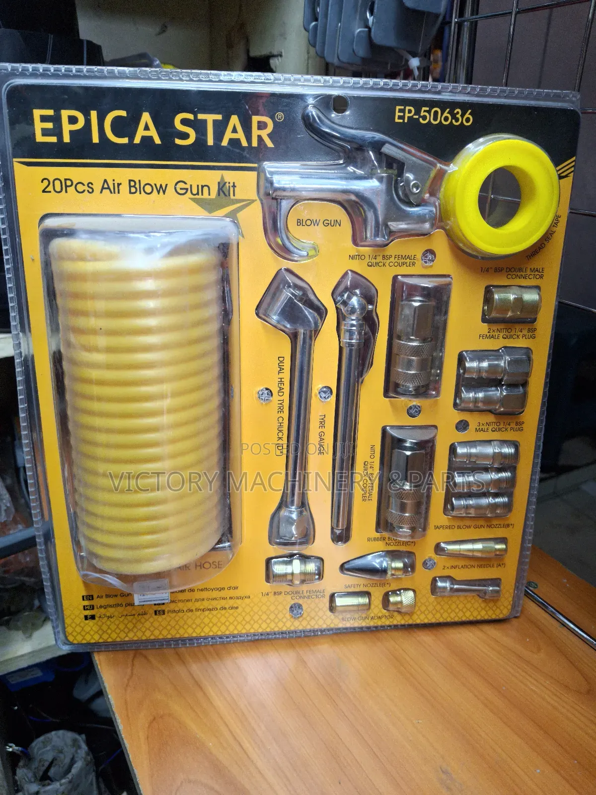 20pcs Air Blow Gun Kit /Compressor Nozzles