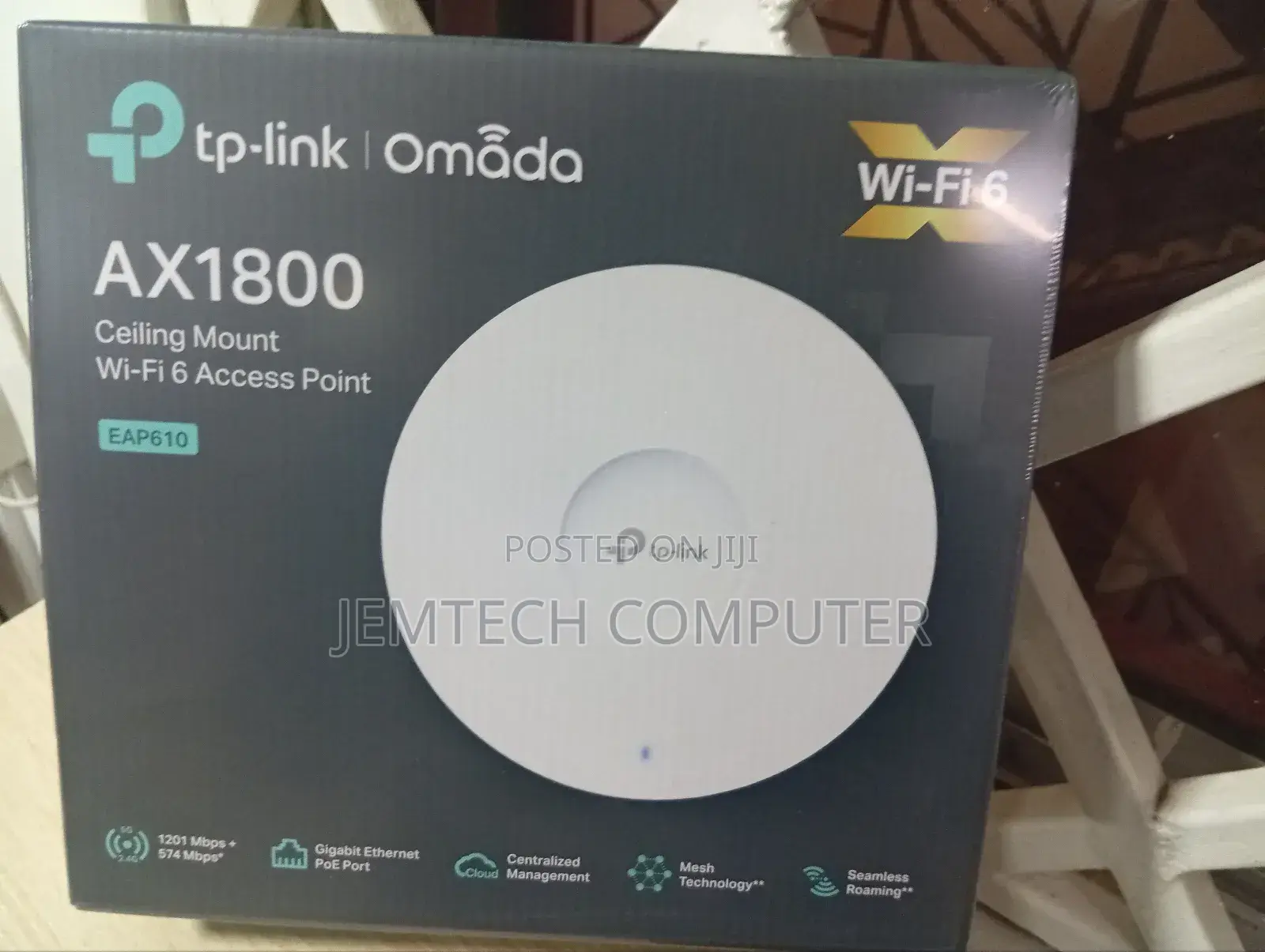 Eap 610 Tp Link Ax1800 Ceiling Mount Wifi 6 Access Point