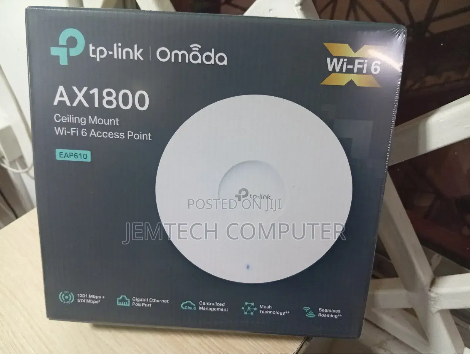 Eap 610 Tp Link Ax1800 Ceiling Mount Wifi 6 Access Point