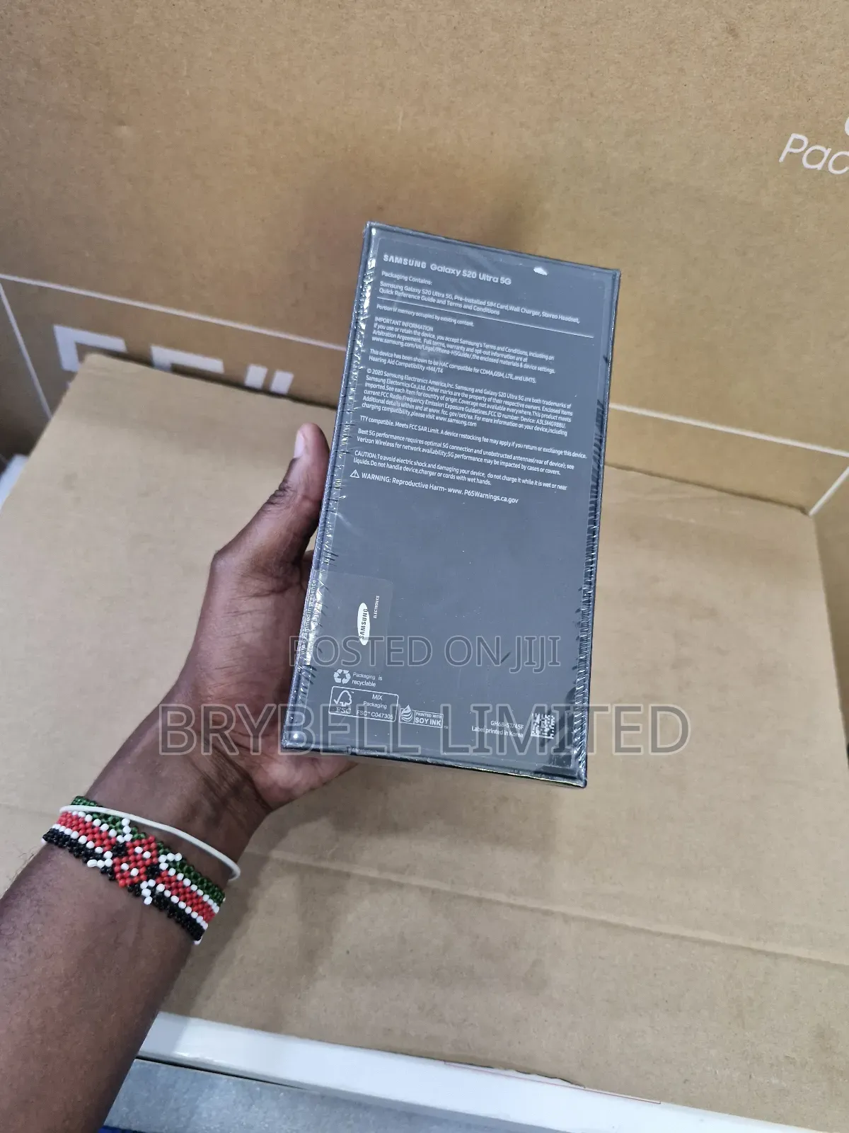New Samsung Galaxy S20 Ultra 5G 128 GB White