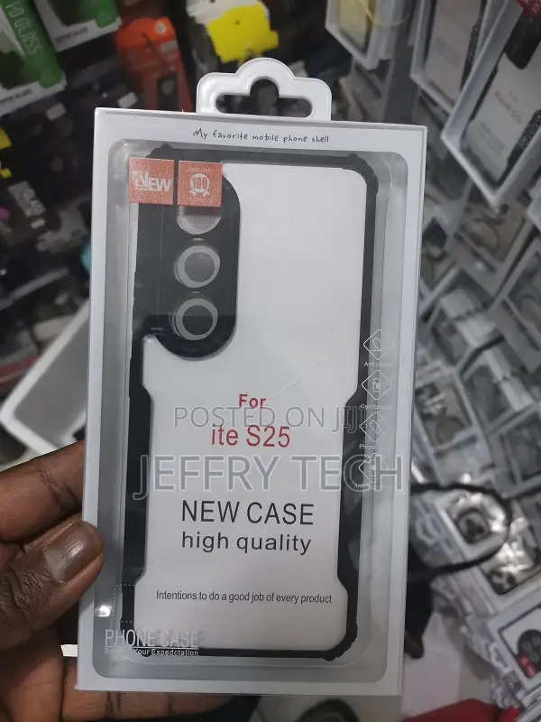 Itel S25 Case Crystal Clear Case Ipaky Slim Anti Scratch Tpu