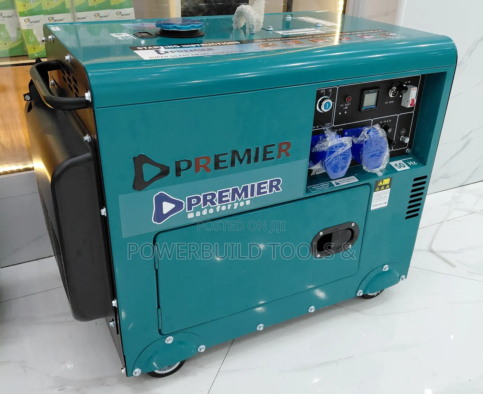 Premier 6kva Silent, Diesel With Changeover Switch