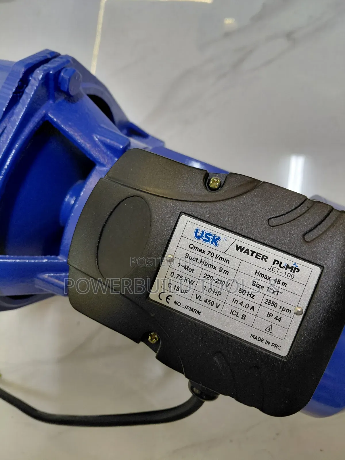 Usk Jet-100 Self Primming Booster Pump 1hp