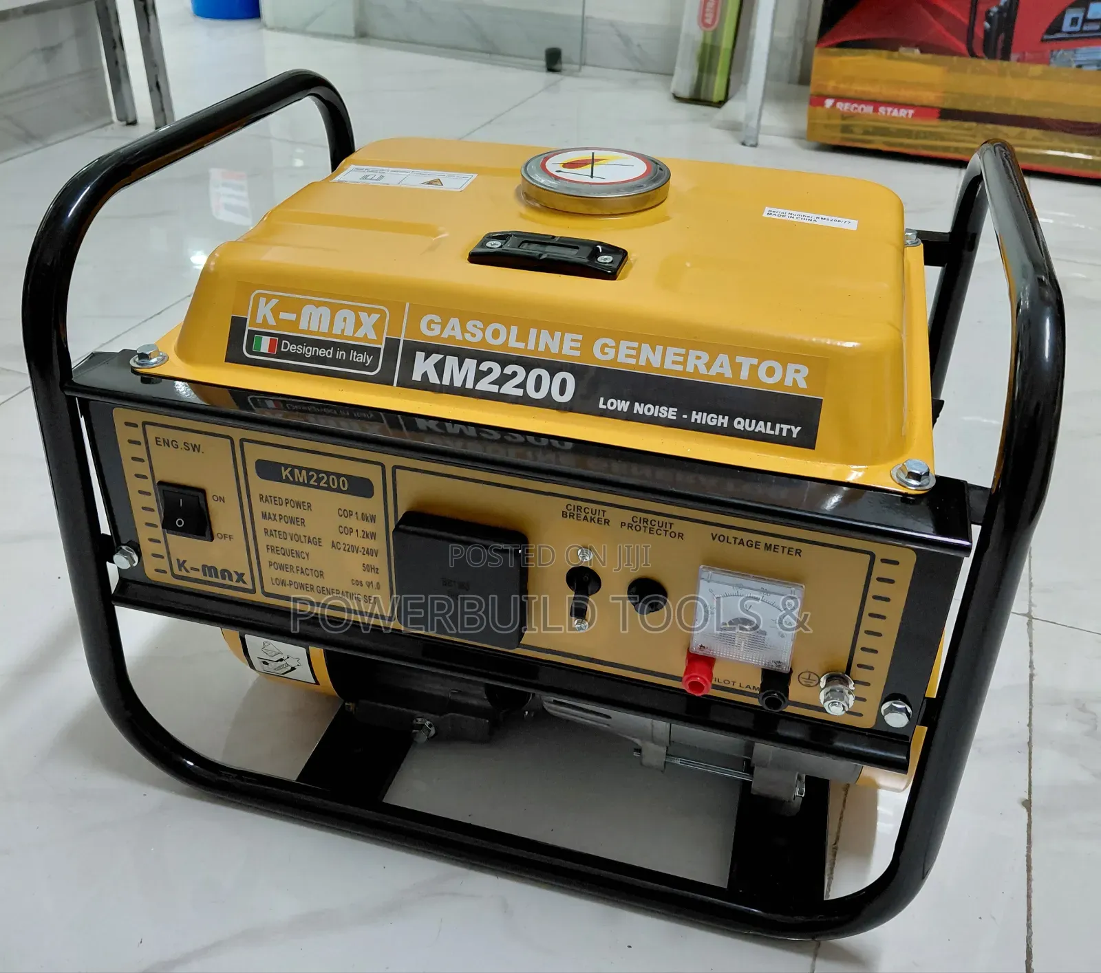 Kmax 2kva 4 Stroke Gasoline Generator