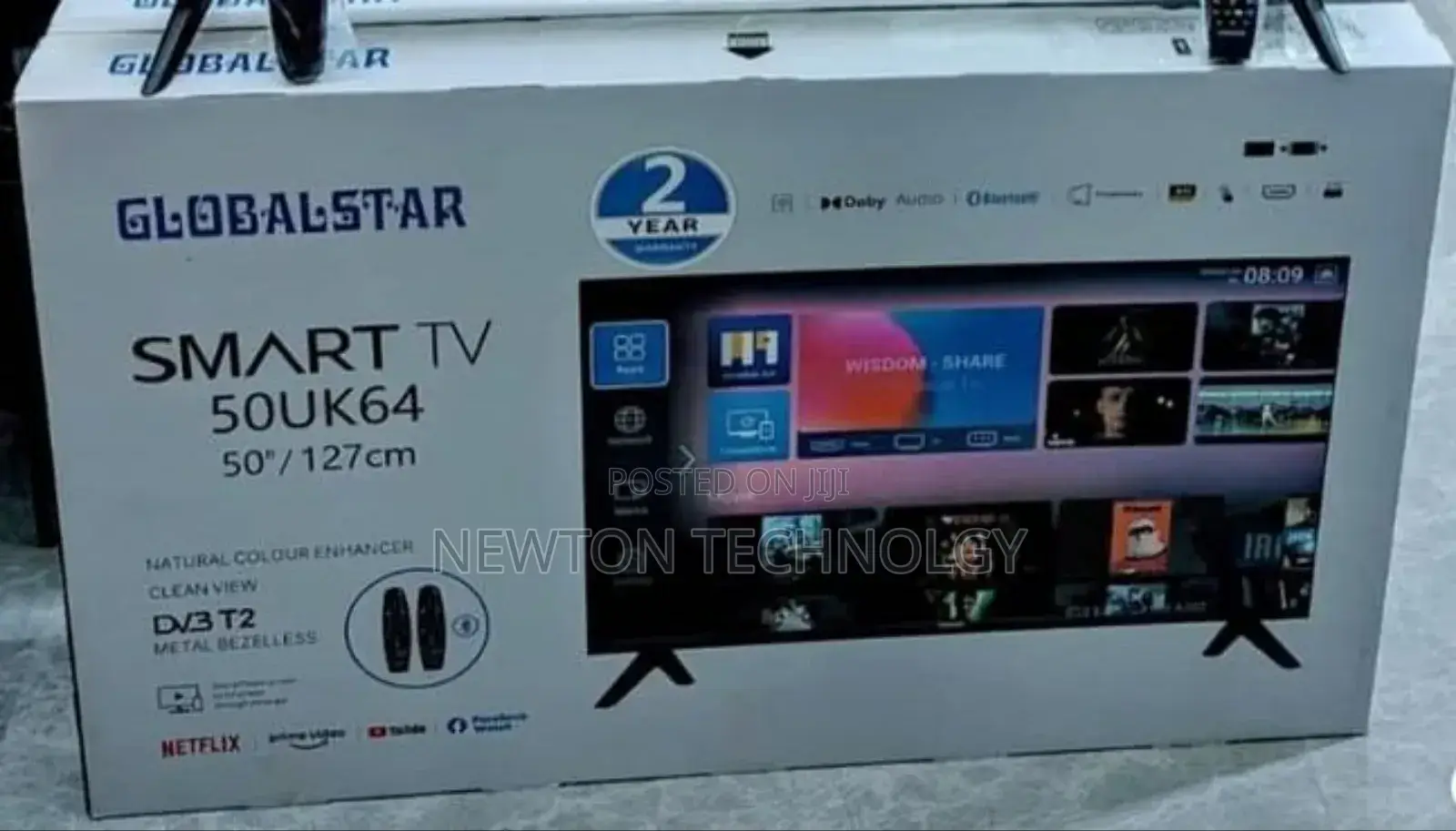 Globalstar 50 Inches Smart Tv