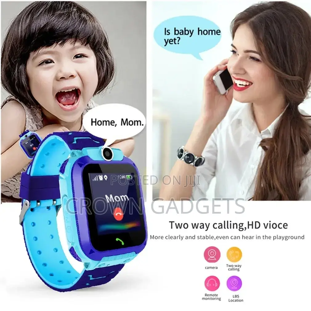 Q12 Waterproof Kids Smartwatch With Sos and GPS