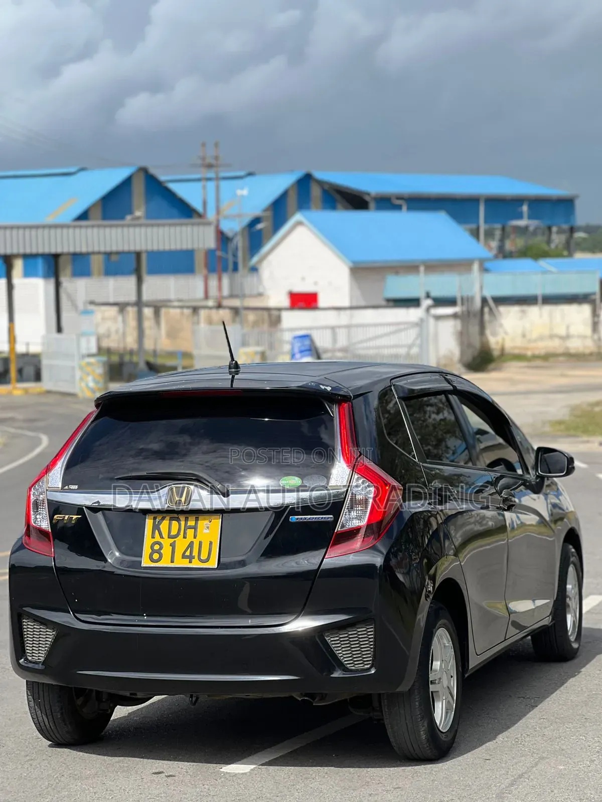 Honda Fit 2015 Black