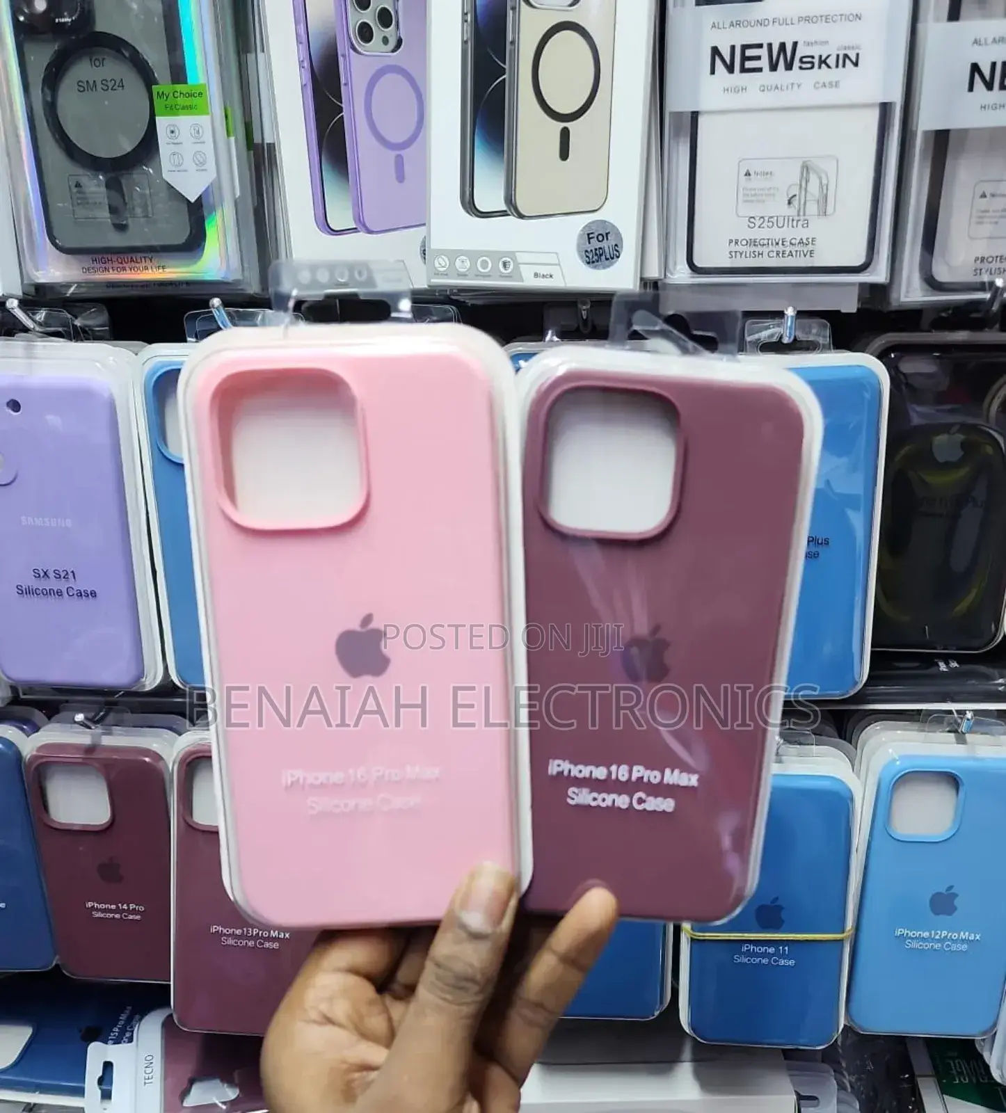 iPhone 16 Pro Max Silicone Case, Slim All Round Protection