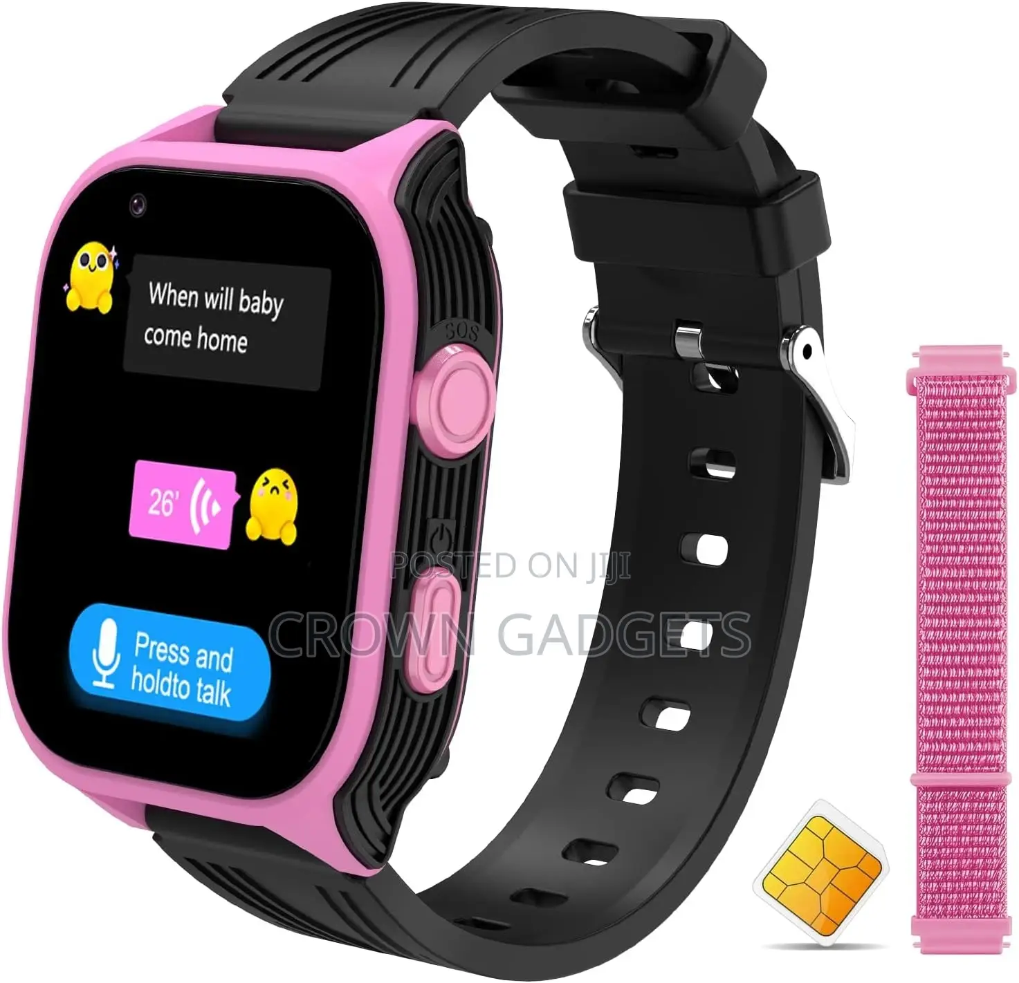D8 Smartwatch for Kids With Gps, Whatsapp Music