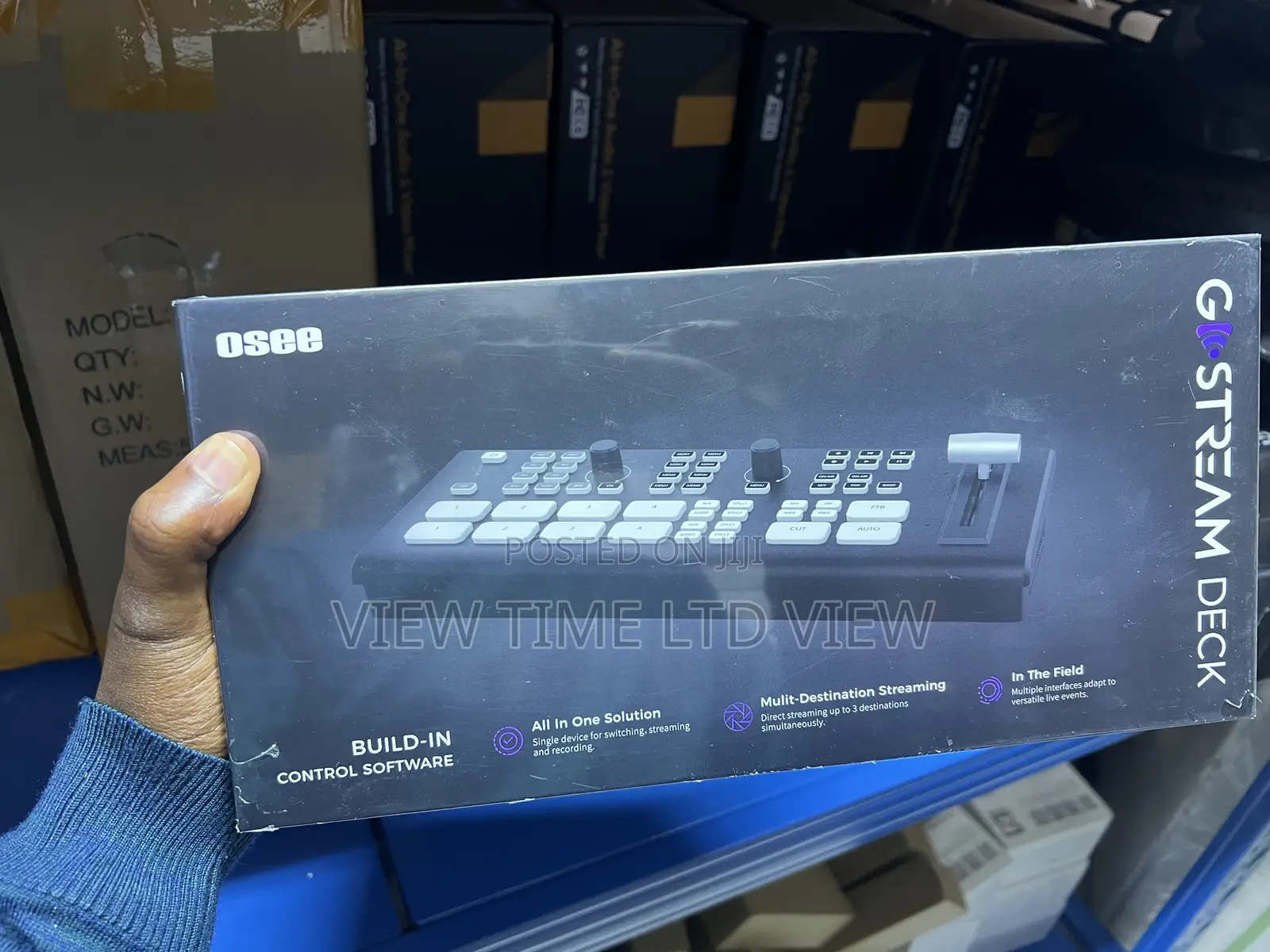 Gostream Deck Hdmi Video Switcher Live Broadcast Mixer