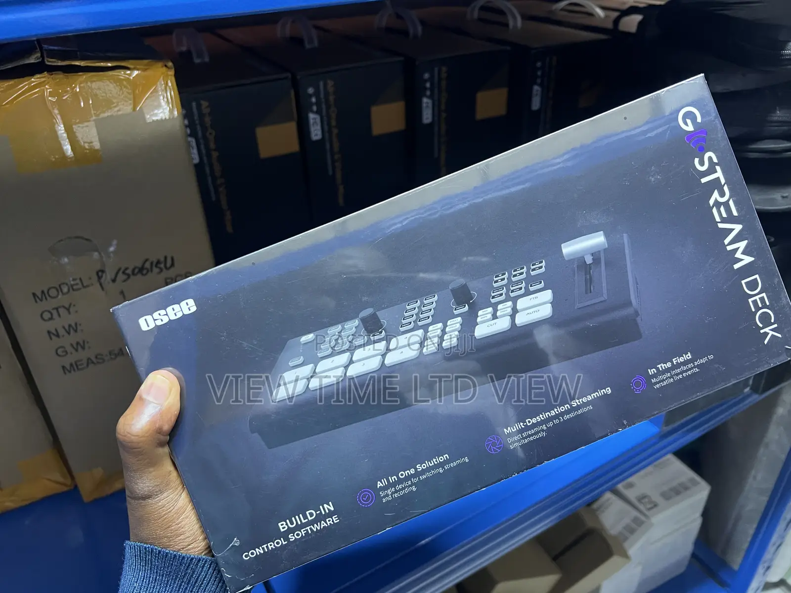 Gostream Deck Hdmi Video Switcher Live Broadcast Mixer