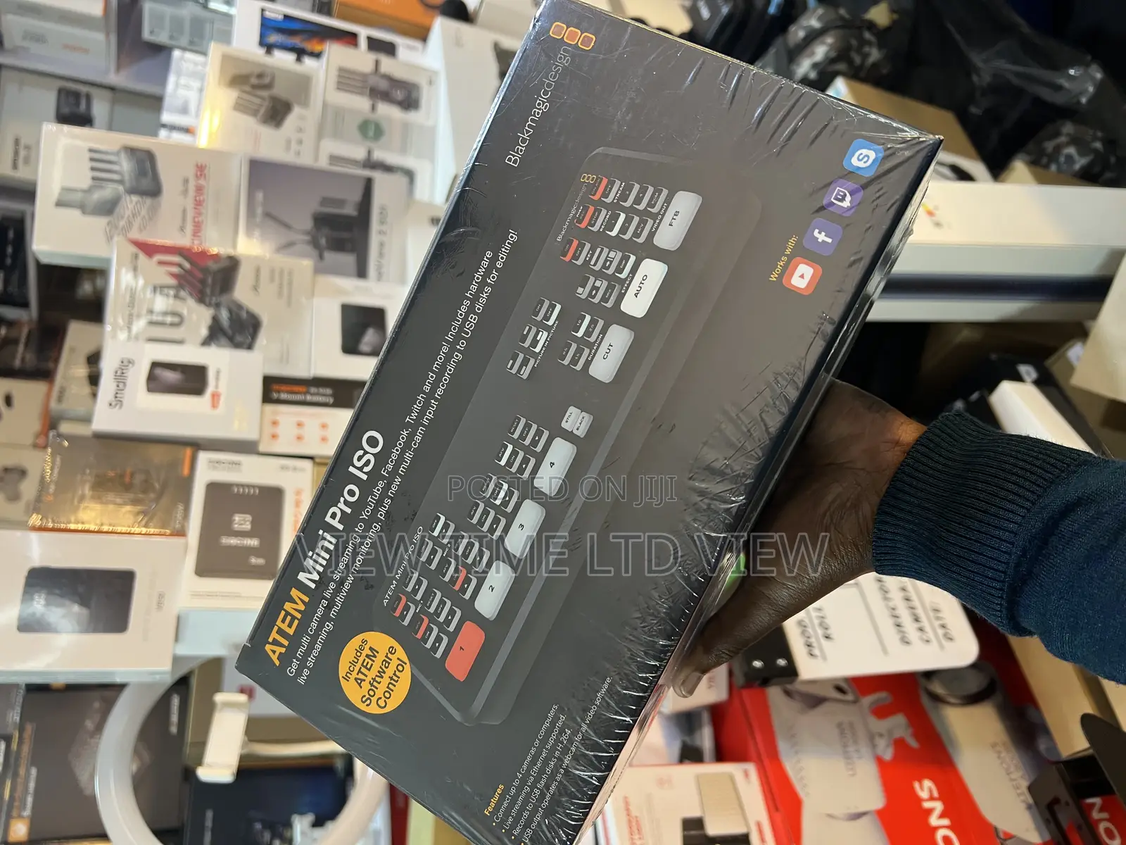 Blackmagic Design Atem Mini Pro Iso Hdmi Video Switcher