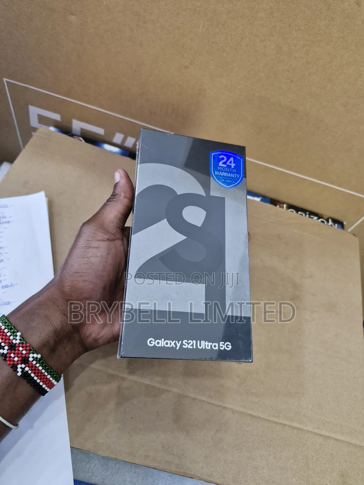 New Samsung Galaxy S21 Ultra 5G 128 GB Silver