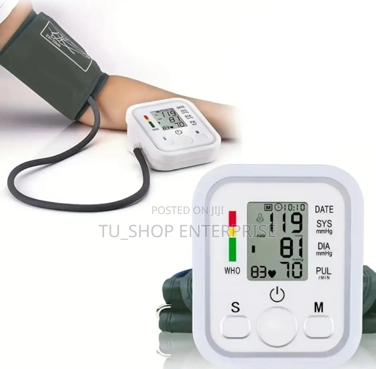 Automatic Digital Arm Blood Pressure Monitor T