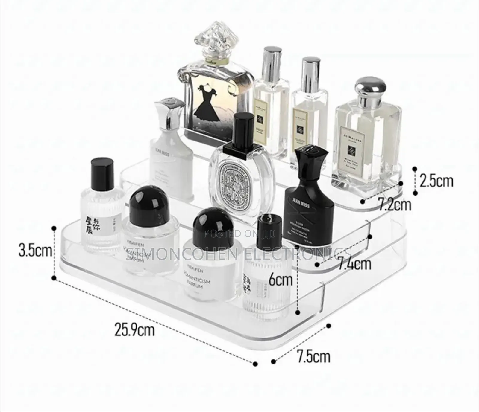 Acrylic Display Perfume Organizer/Holder