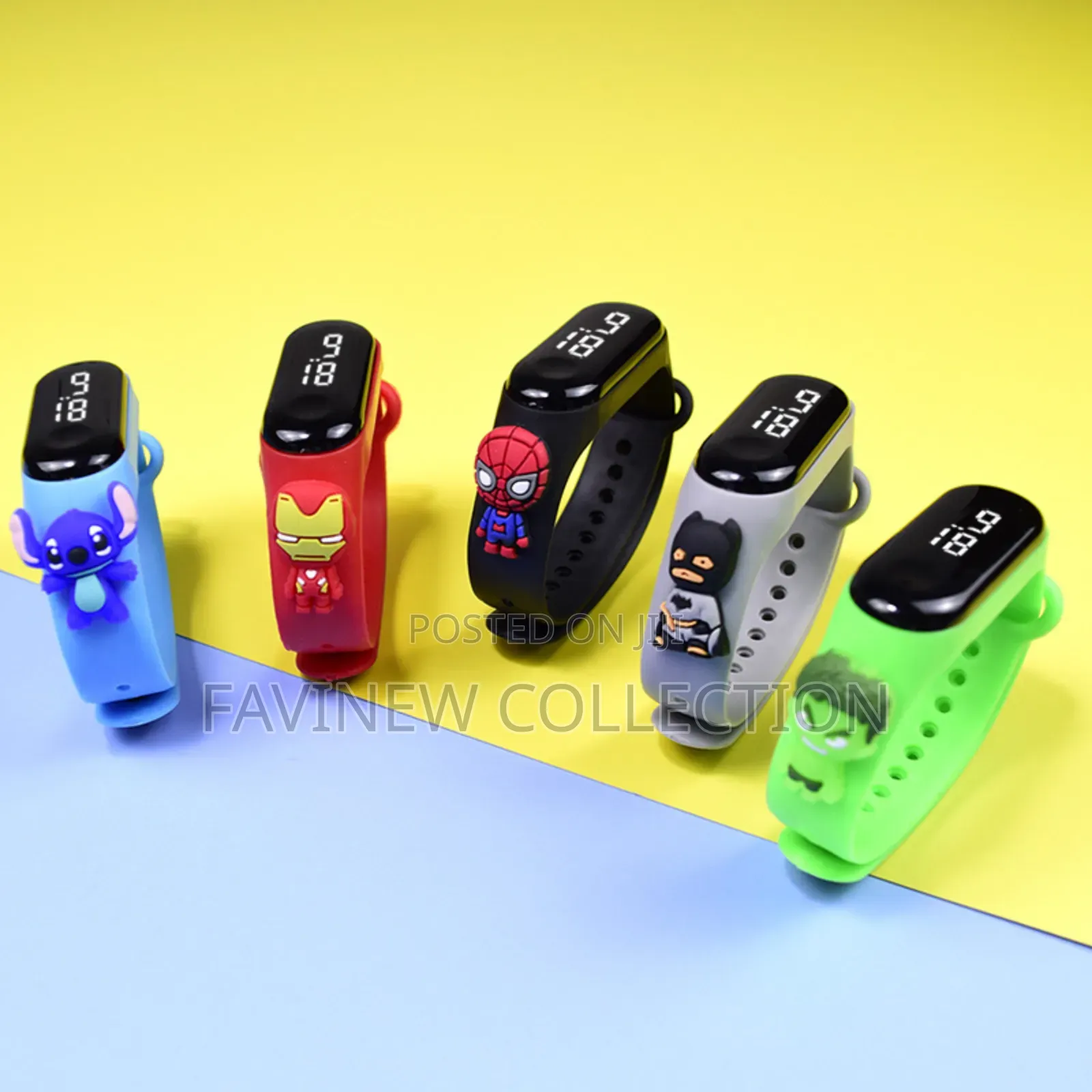 Kids Led Waterproof Watches