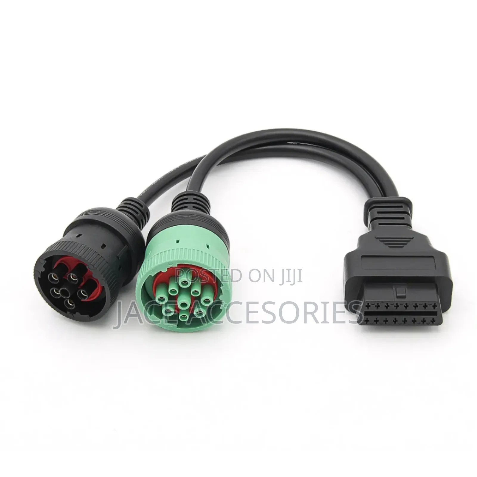 16pin Obd2 Interface To J1708 6pin   9pin Heavy Duty Truck
