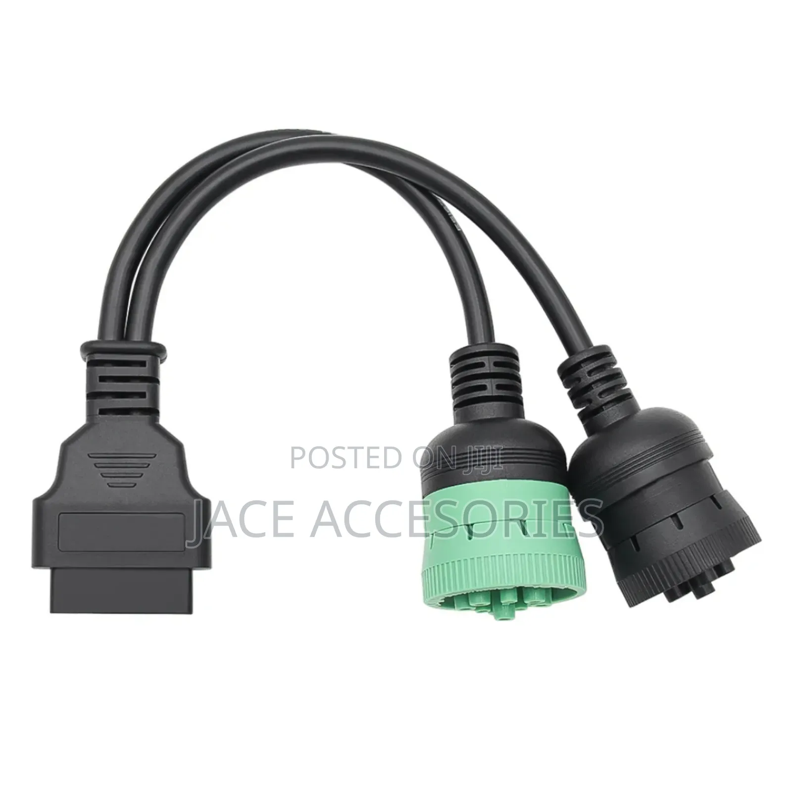 16pin Obd2 Interface To J1708 6pin   9pin Heavy Duty Truck