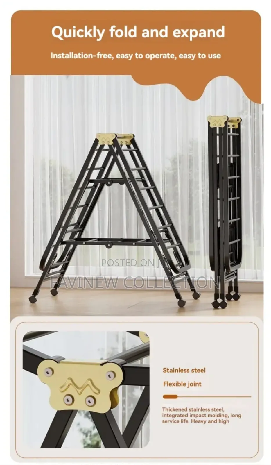 Movable Outdoor Drying Rack