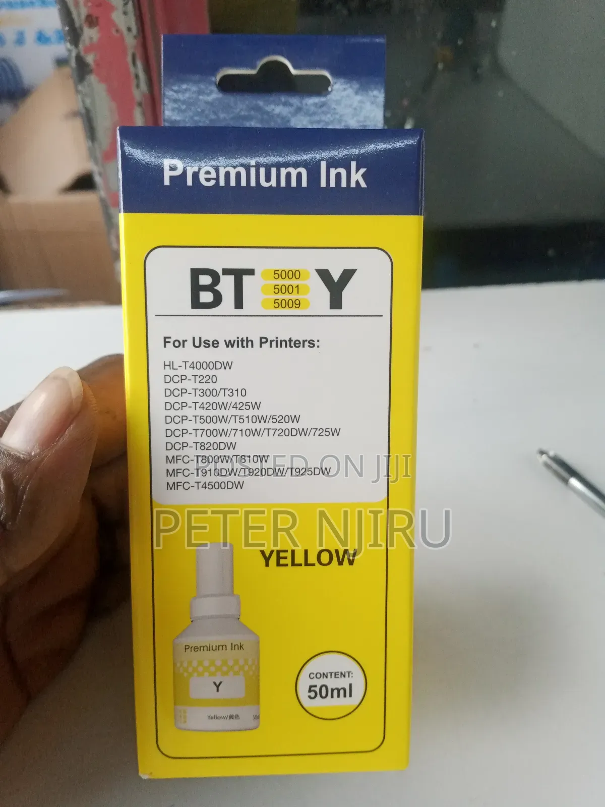 Bt 5000 Brother's Ink Yellow Available