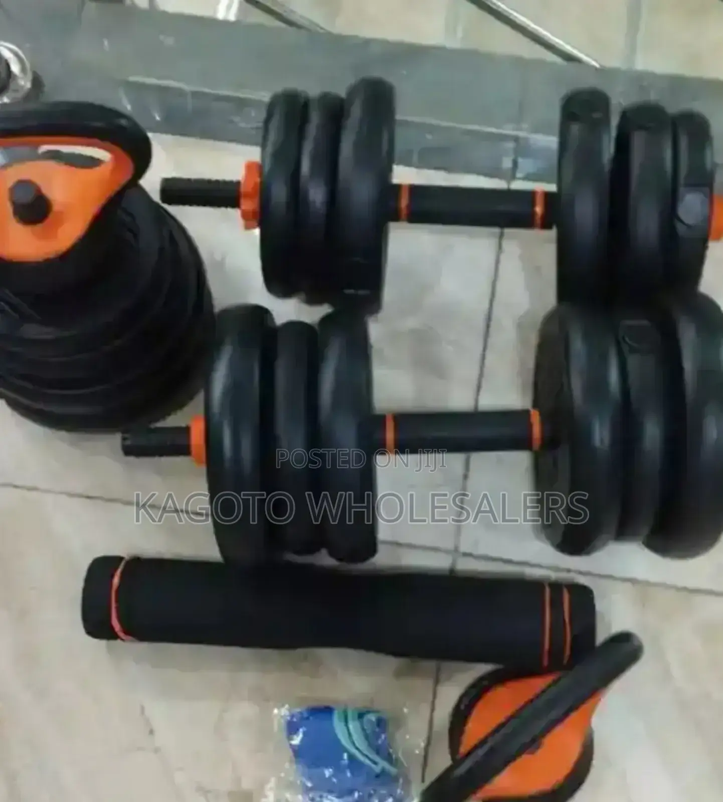 30kgs 6 in 1 Dumbbell Set/ Gym Set/ Weights W*S