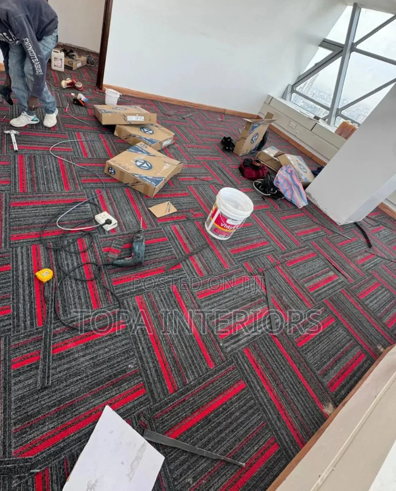Office Floor Tile Carpets Supply and Installation