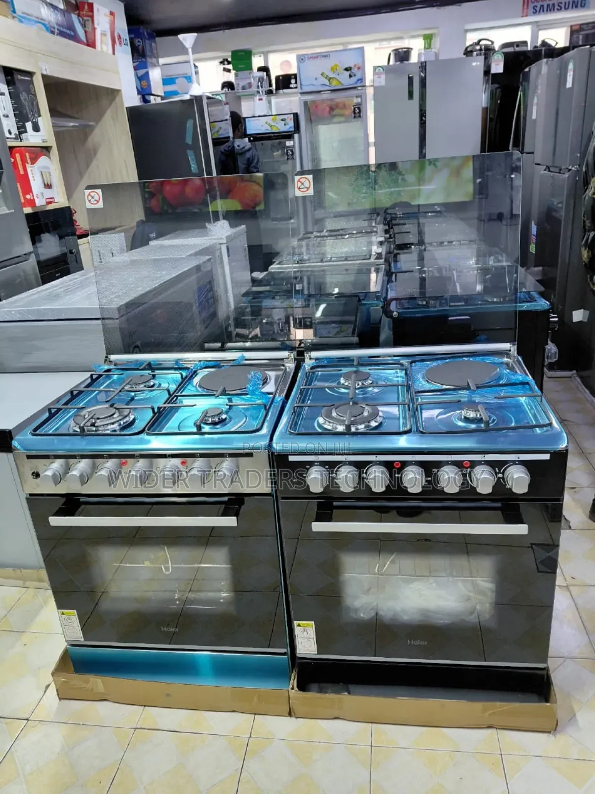 Haier 60 By 60 3+1 With  Wok Burner And Gas Sensor