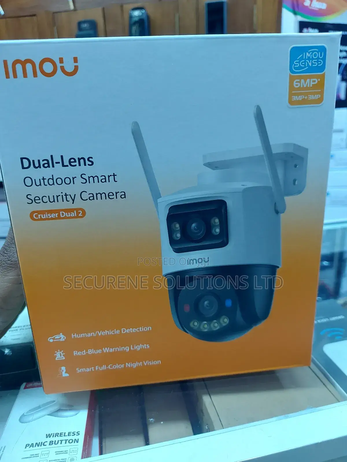 6mp Imou Cruiser Dual 2, a Dual-Lens Outdoor Smart