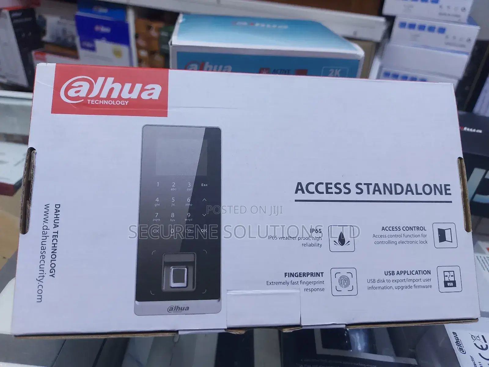Dahua Standalone Biometric Access Control Terminal.