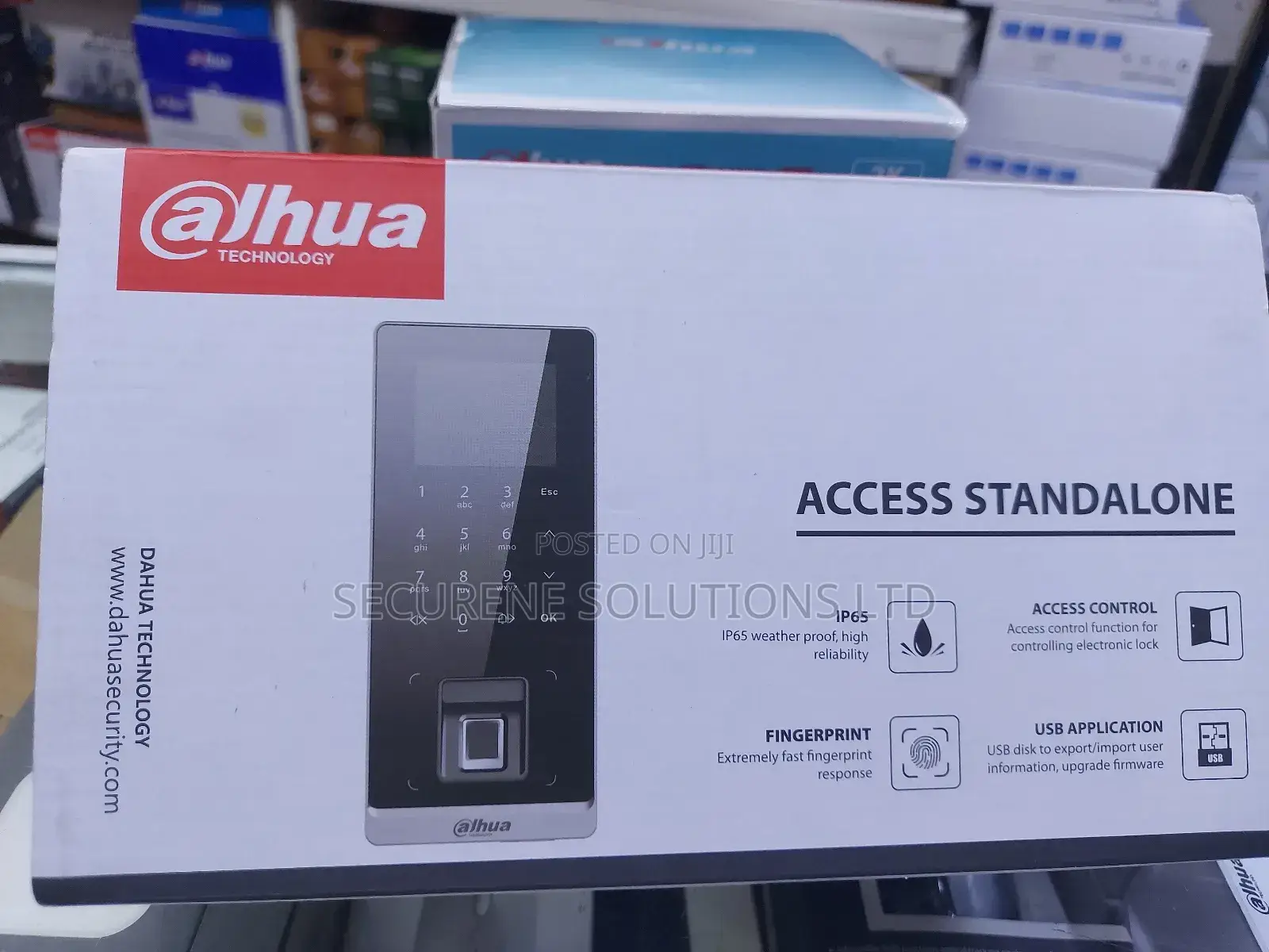 Dahua Standalone Biometric Access Control Terminal.