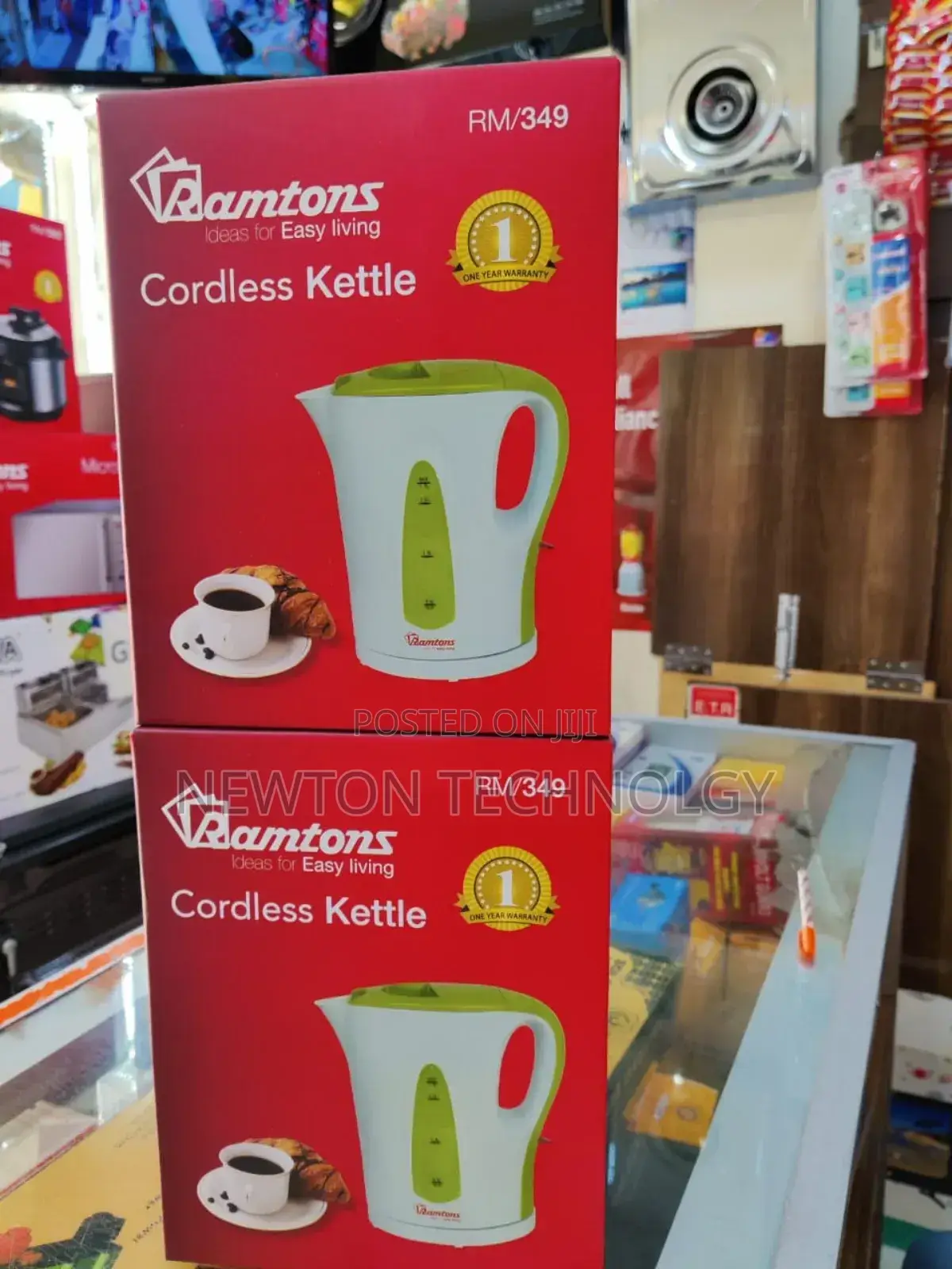 *Ramtons Cordless Kettle 1.7litres Rm349