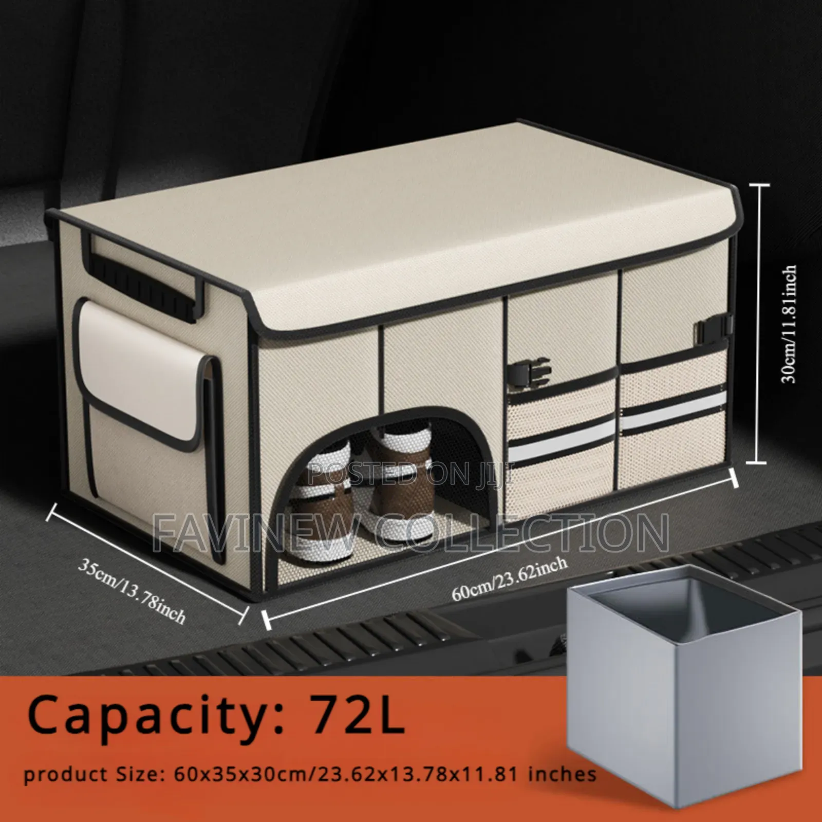 Car Trunk Foldable Storage Box