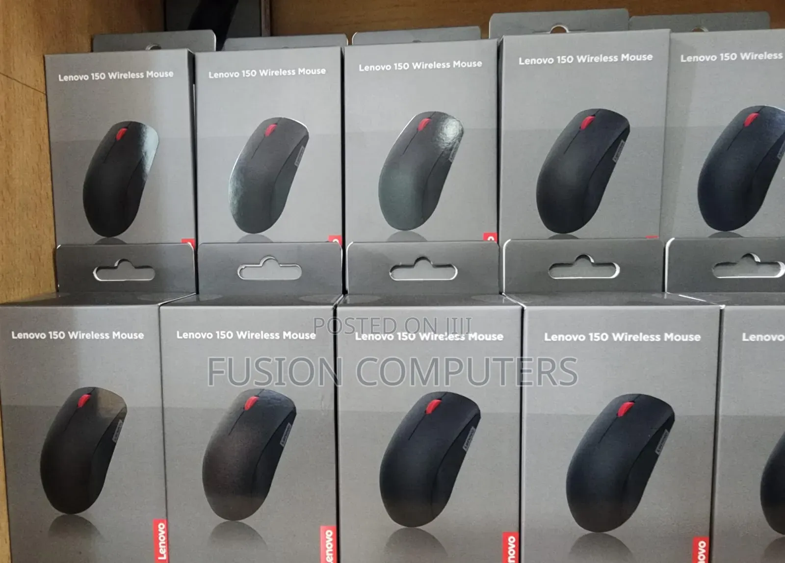 Lenovo 150 Wireless Mouse – Black – Gy51l52638