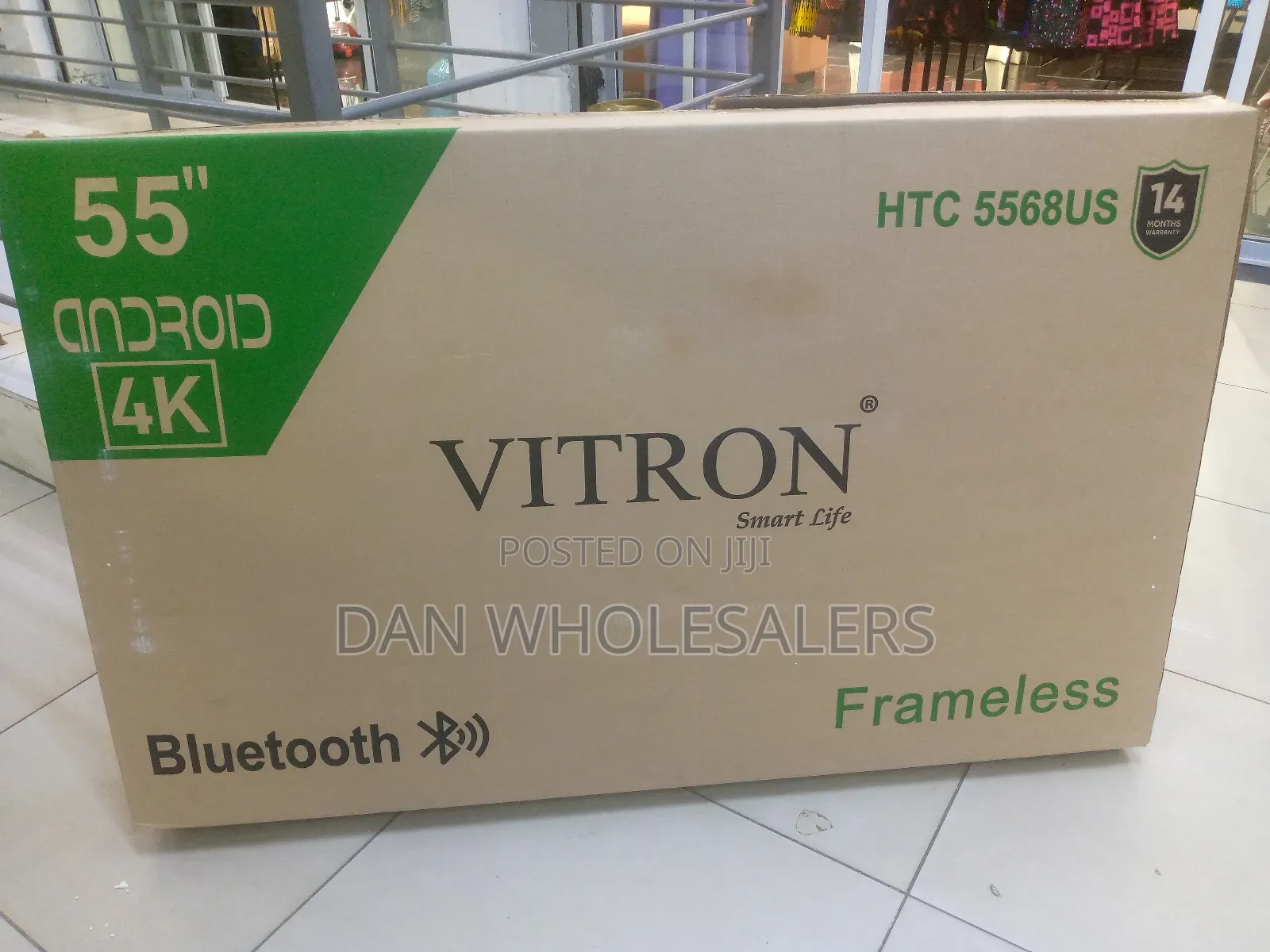 Vitron 55" Tv Htc5568us Bluetooth Wi-Fi Enabled
