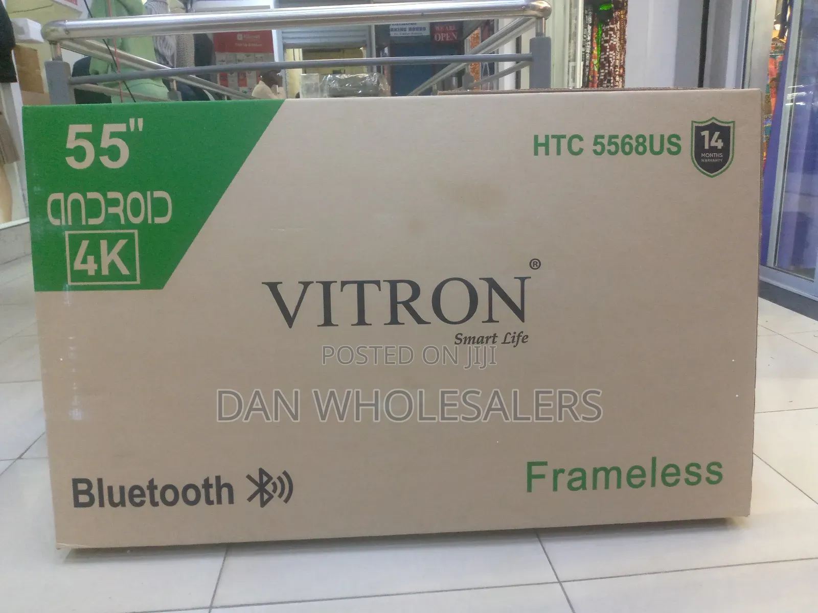 Vitron 55" Tv Htc5568us Bluetooth Wi-Fi Enabled