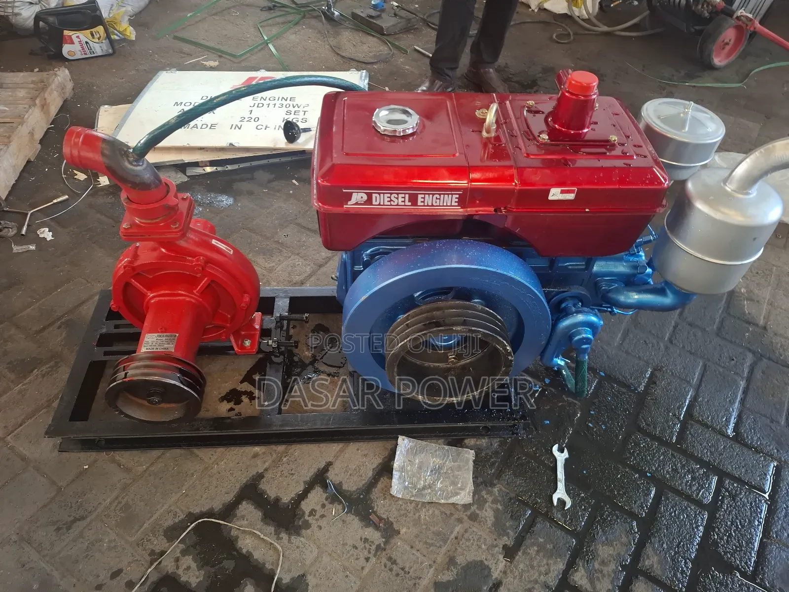135m Head Water Cooled Pump