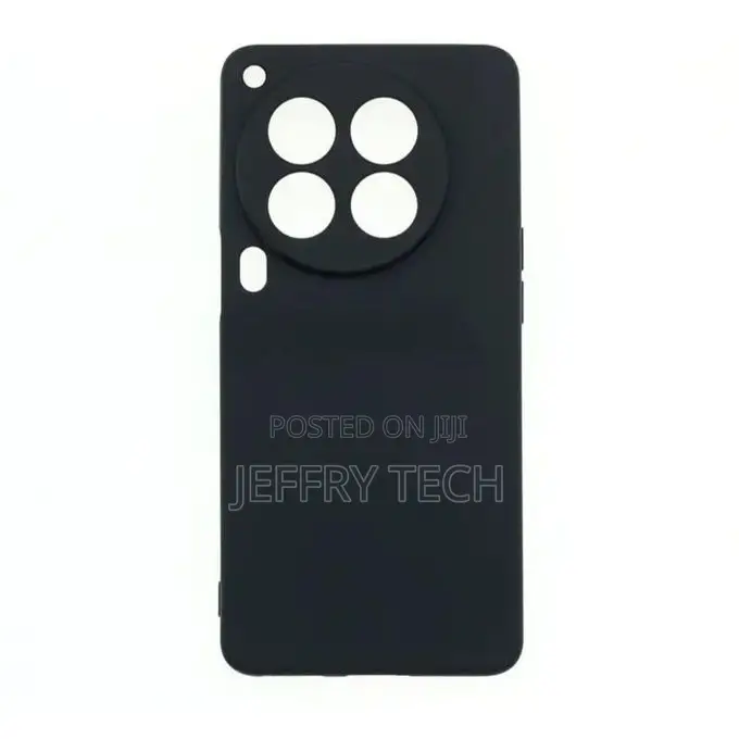 Vouge Tecno Camon 30 Black Soft Silicone Phone Case