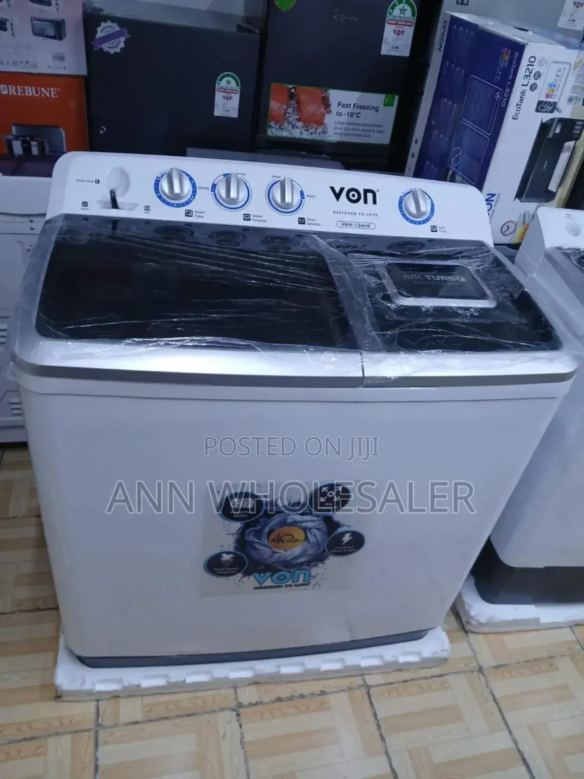 Semi Automatic Von Washing Machine -13kgs #2313*
