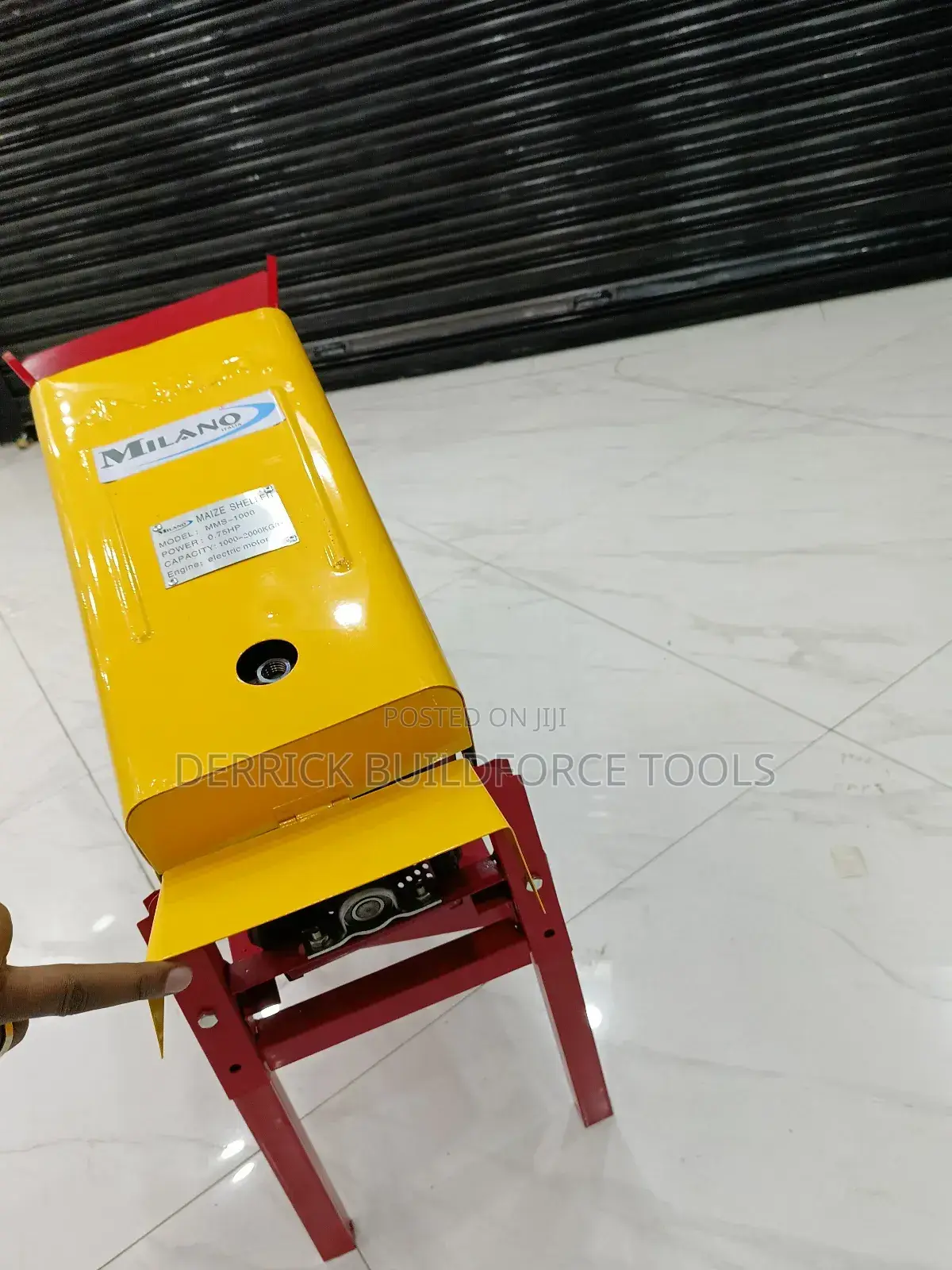 Complete Milano Maize Sheller 0.75 Electric Motor