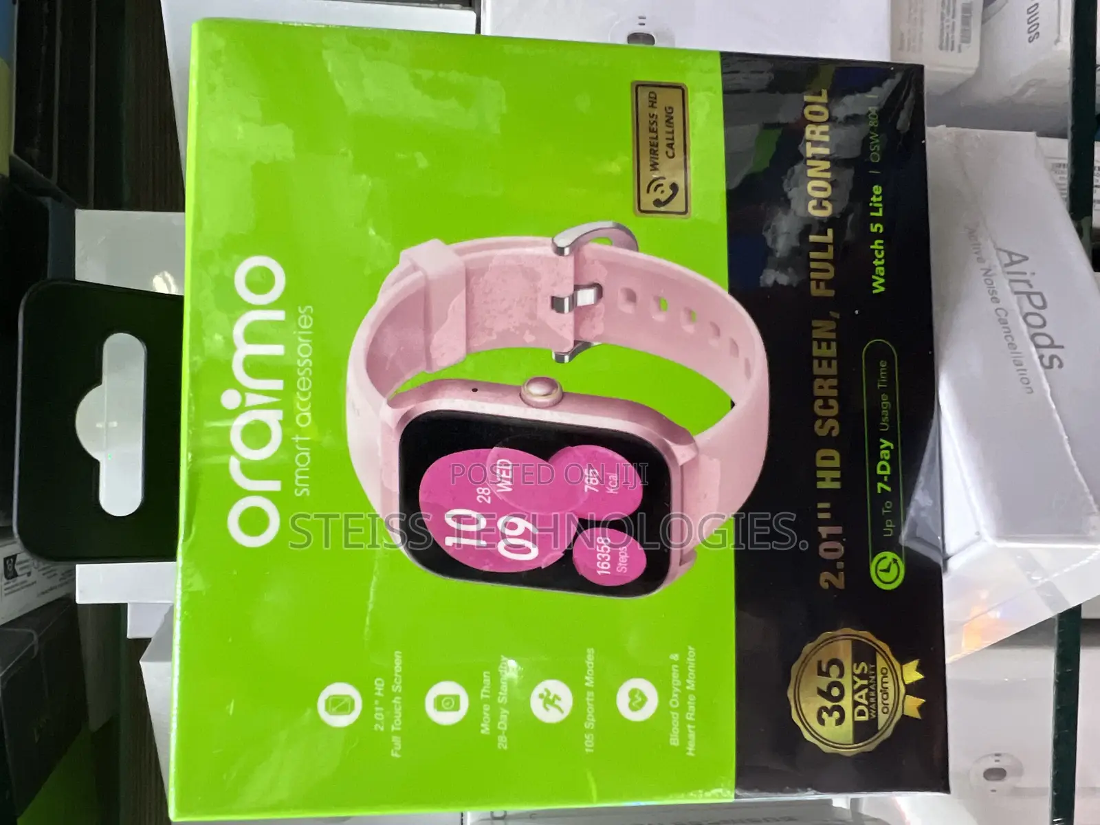 Pink Oraimo Watch 5lite
