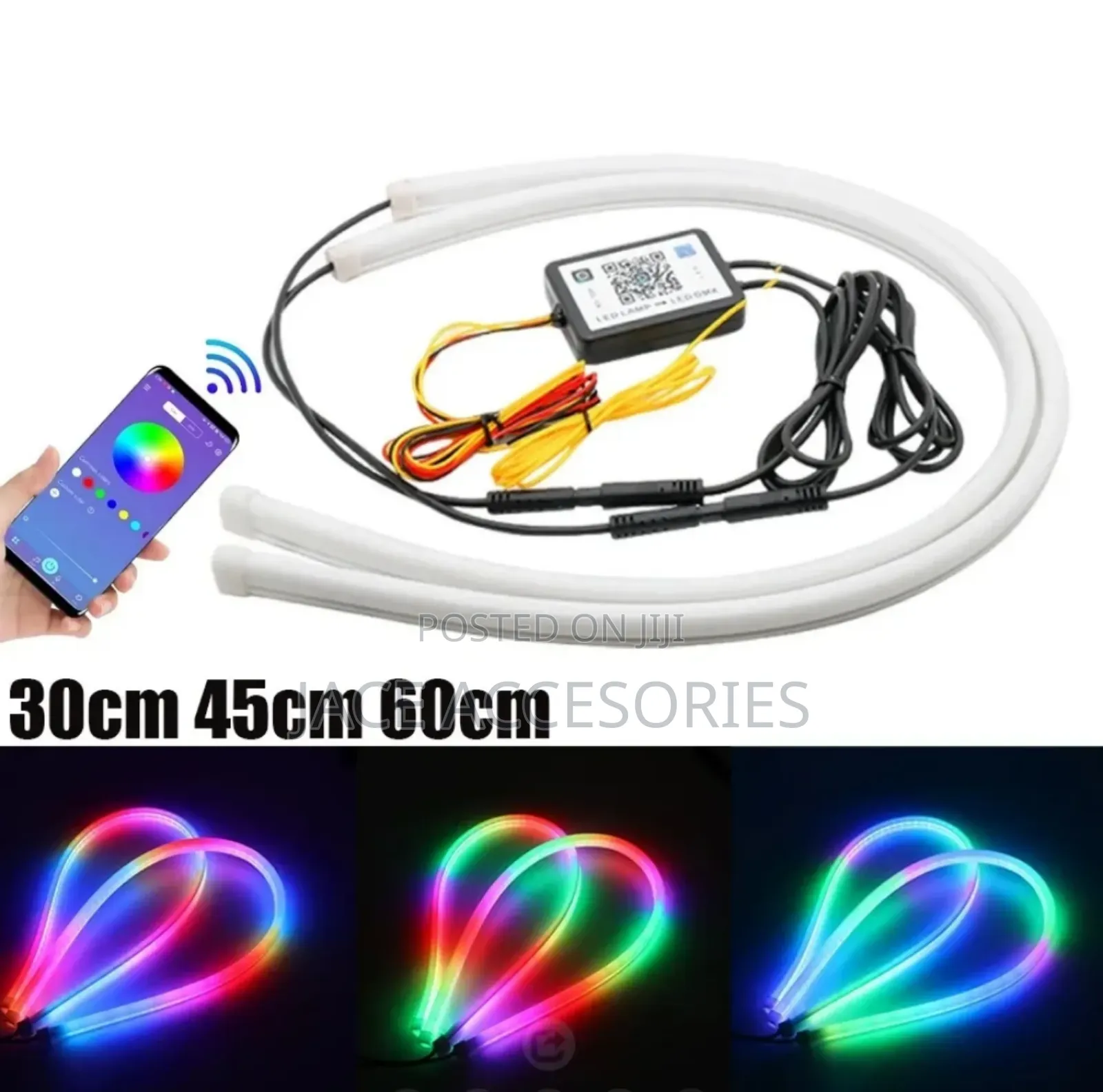 Car Rgb Day Running Lights
