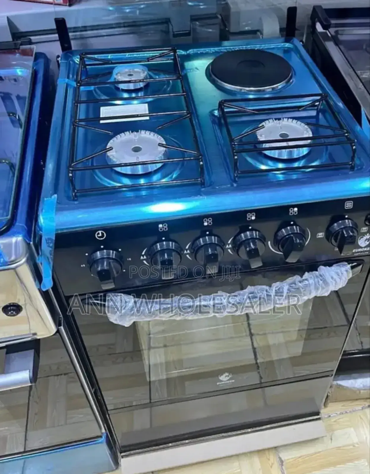 1 Hotplate 3 Gas Cooker Euroken Cooker E/7