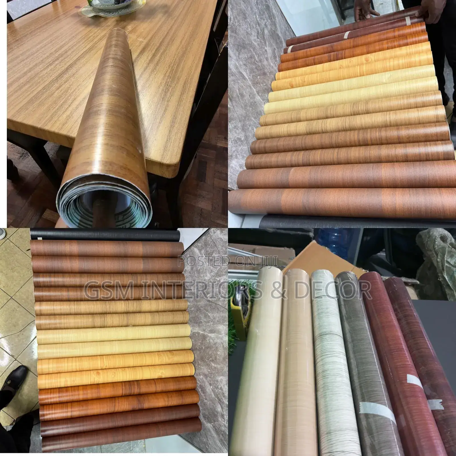 Wood Finish Contact Papers Rolls 0.6m