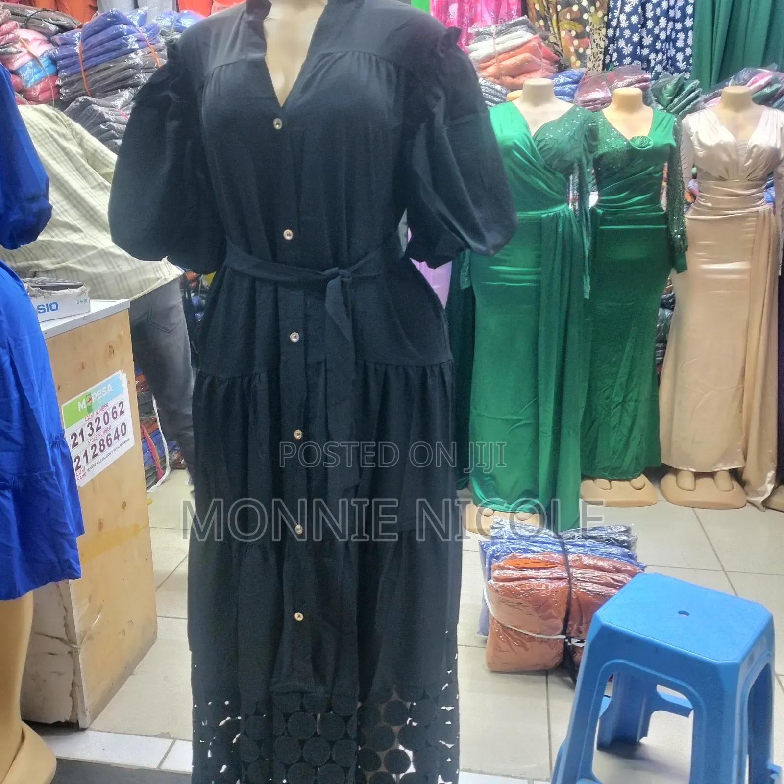 Classy Black Maxi Dress