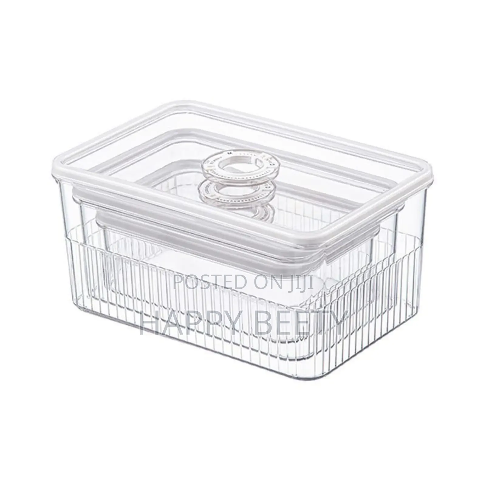 *Acrylic Transparent Fridge Organizer*
*Set of 3 PCS Kes