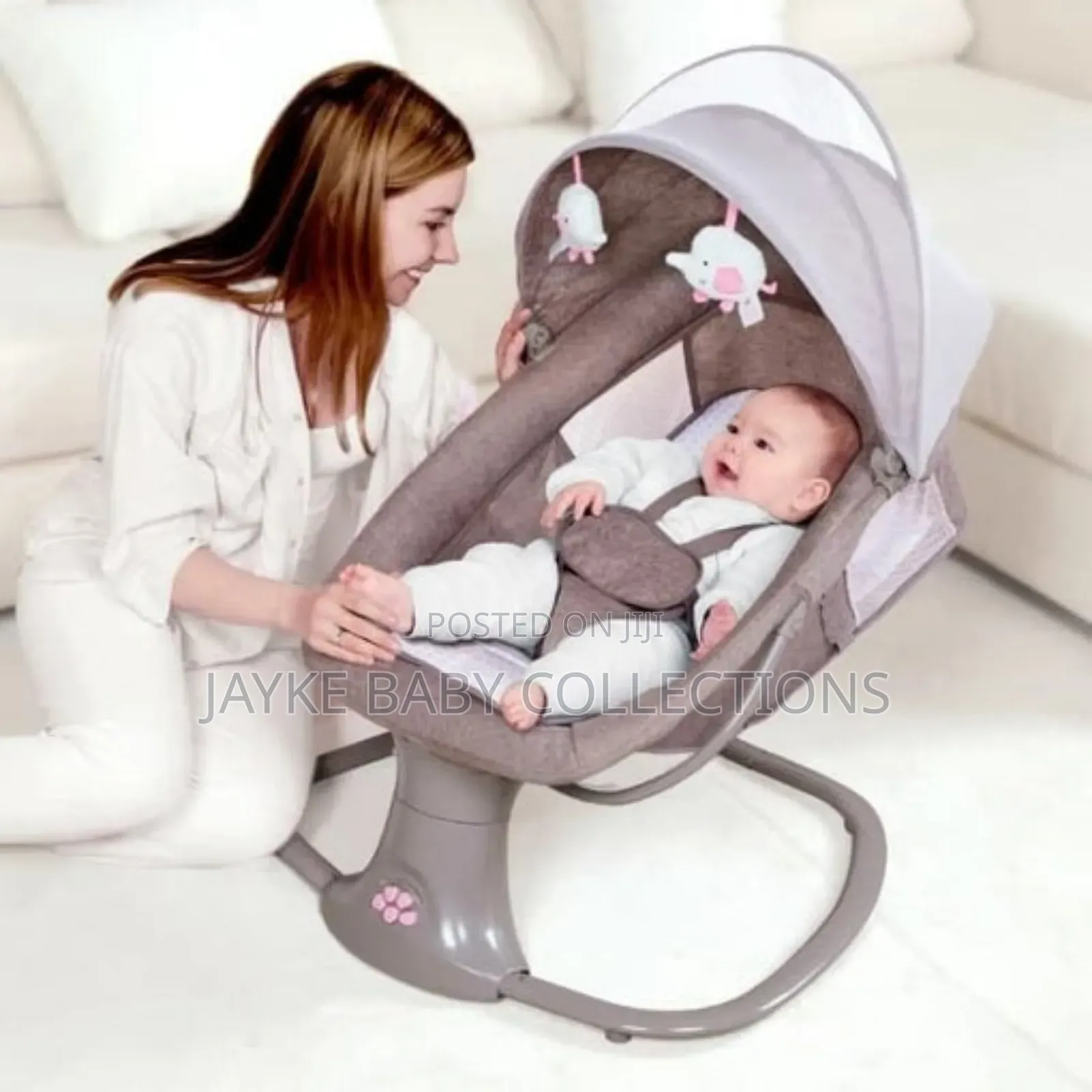 3-in-1 Baby Swing Rocker Sleeper