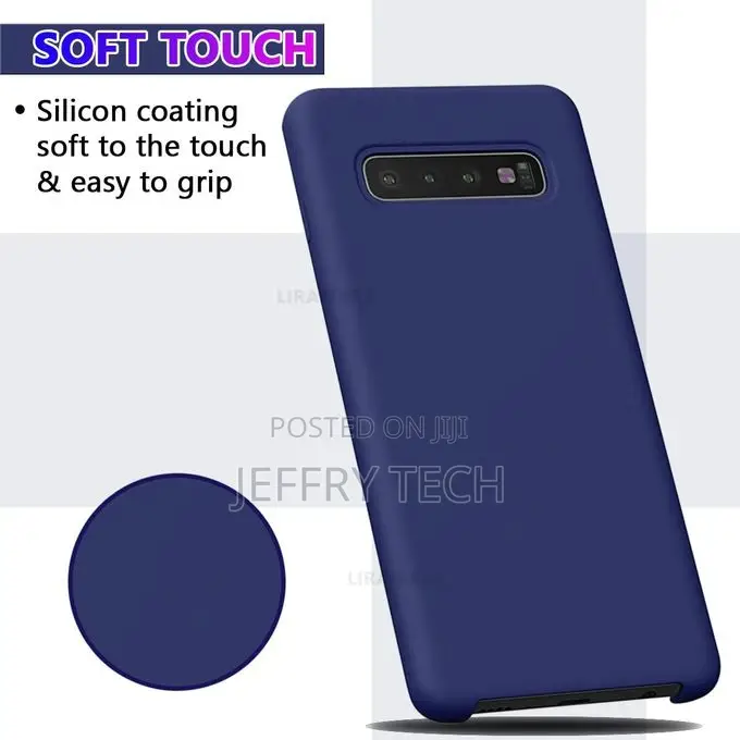 Mawii Silicone Case Samsung Galaxy S10 With Lining Inside